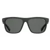 Polaroid PLD6041S807M9 Herren Rechteckige Sonnenbrille - Schwarzer Rahmen Graue Gläser 56/16/145 mm