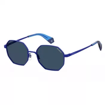 POLAROID PLD6067S-PJP Unisex Sonnenbrille - Havana Rahmen, Braune polarisierte Gläser
