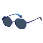 POLAROID PLD6067S-PJP Unisex Sonnenbrille - Havana Rahmen, Braune polarisierte Gläser