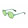 Polaroid PLD6067S1EDUC Unisex-Sonnenbrille - Schwarzer Rahmen, Graue polarisierte Gläser, 53 mm
