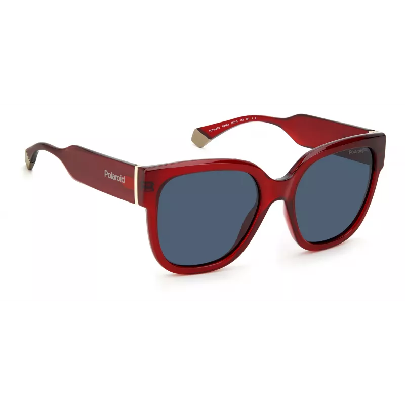 Polaroid PLD6167SC9AC3 Damen-Sonnenbrille - Havana, grüne polarisierte Gläser