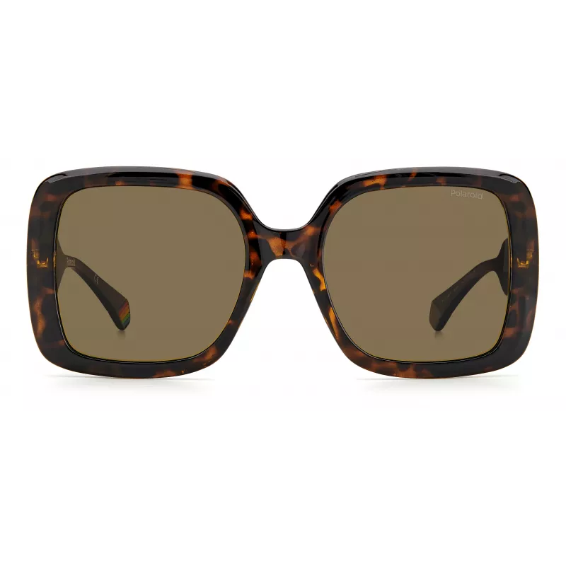 POLAROID PLD6168S086F4 Damen-Sonnenbrille Havana 54mm