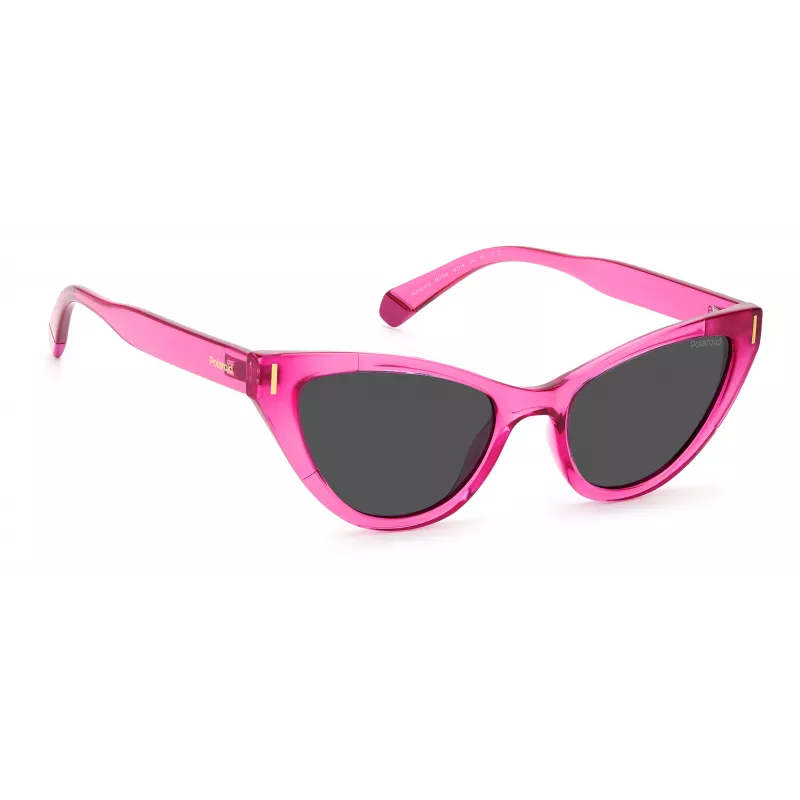 Polaroid PLD6174/S Damen-Sonnenbrille Havanna Acetatrahmen Braune polarisierte Gläser 52mm