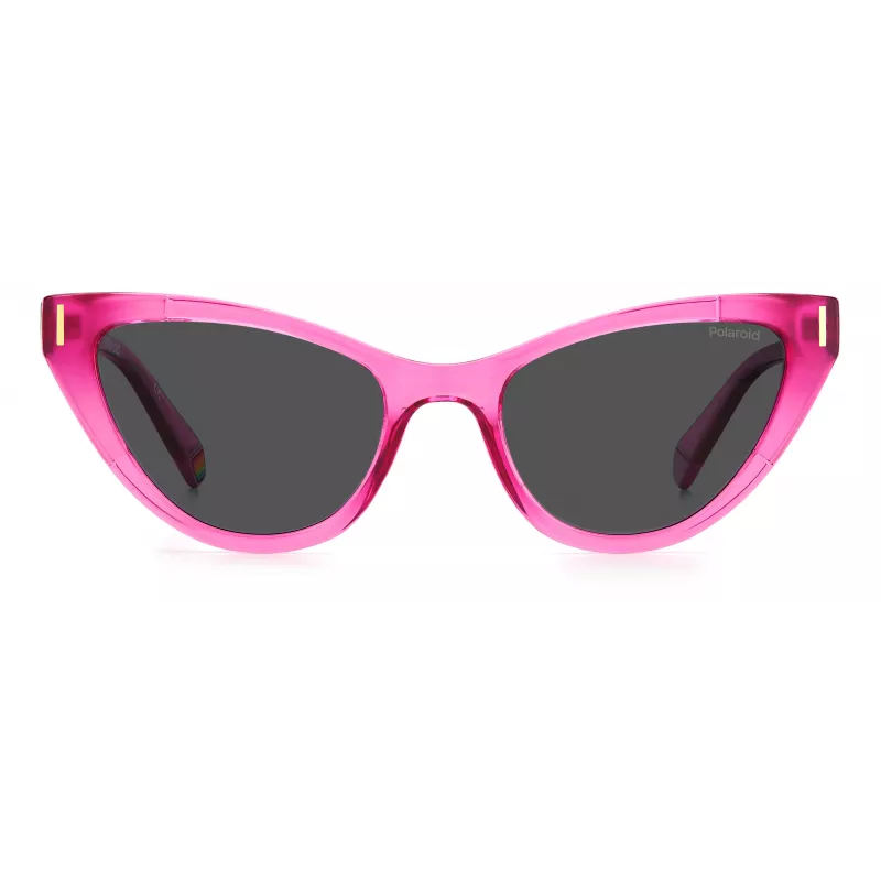 Polaroid PLD6174/S Damen-Sonnenbrille Havanna Acetatrahmen Braune polarisierte Gläser 52mm