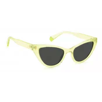 Polaroid PLD6174S40GM9 Damen Havanna eckige Sonnenbrille - Braun polarisiert