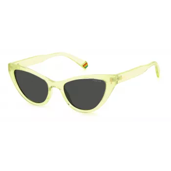 Polaroid PLD6174S40GM9 Damen Havanna eckige Sonnenbrille - Braun polarisiert