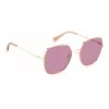 Polaroid PLD6178GSEYR0 Damen Polarisierte Sonnenbrille, Havana, 58mm