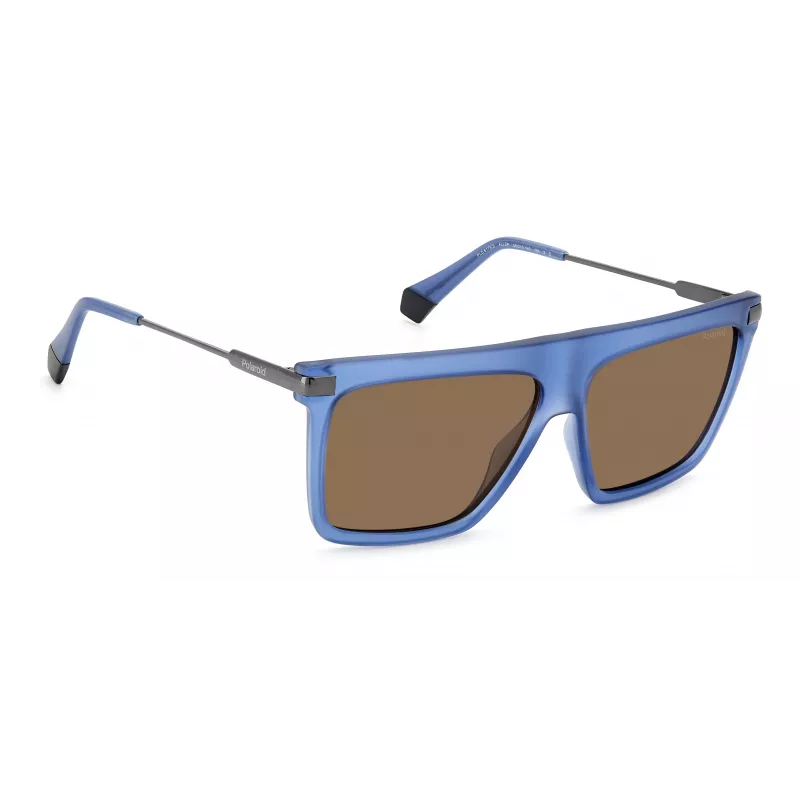 Polaroid PLD6179SFLLSP Herren Rechteckige Polarisierte Sonnenbrille 58mm