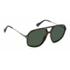 Polaroid PLD6182/S Unisex-Sonnenbrille - Havanna-Schildpattrahmen, braune polarisierte Gläser, 59 mm