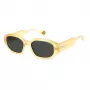 Polaroid PLD6189S40G Damen-Sonnenbrille im Square-Design - Havana-Gestell, braune polarisierte Gläser - 55/18/140 mm