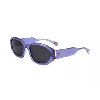 Polaroid PLD6189S789 Damen-Sonnenbrille - Havana Gestell, Braune Polariserte Gläser - 55/18/140 mm