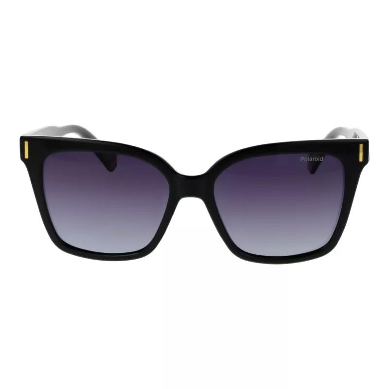 POLAROID PLD6192S54807 Damen-Rechteck-Sonnenbrille - Havana/Braun - 54/16/145 mm