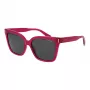 Polaroid PLD6192S54MU1 Damen-Sonnenbrille, Havana, Braune polarisierte Gläser, 54 mm
