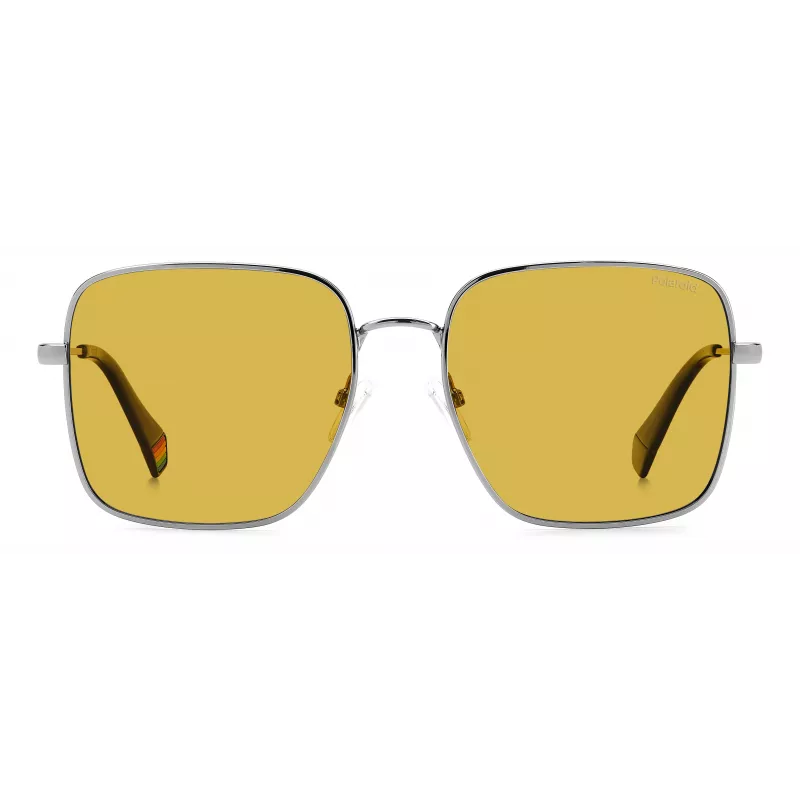 POLAROID PLD6194SX6LBF Damen eckige polarisierte Sonnenbrille - Havana/Braun