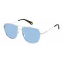 POLAROID PLD6195SX10 Unisex-Sonnenbrille - Polarisiert im Piloten-/Aviator-Stil - 58/15/145 mm