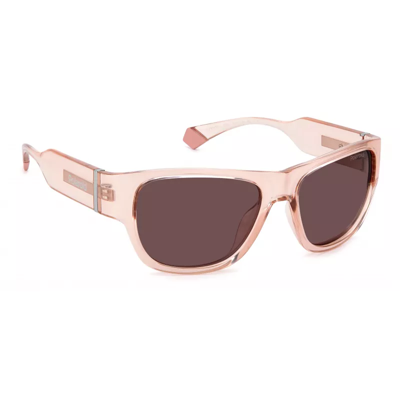 Polaroid PLD6197S Sonnenbrille Unisex Havana Rahmen Grüne Polarisierte Linse 55mm