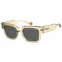 POLAROID PLD6198SXMC40 Unisex Rechteckige Sonnenbrille - Havana/Braun - 52/18/140 mm
