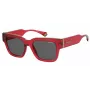 Polaroid PLD6198SXMCC9 Unisex-Sonnenbrille - Havanna-Rahmen, grüne polarisierte Gläser, 52 mm