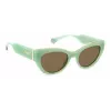 Polaroid PLD6199SX1EDF Damen-Sonnenbrille Havana Braun 50mm