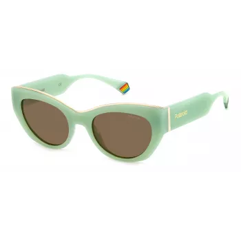Polaroid PLD6199SX1EDF Damen-Sonnenbrille Havana Braun 50mm
