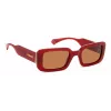 POLAROID PLD6208SXC9AF Damen Polarisierte Sonnenbrille - Schwarzer Rahmen Graue Gläser 52mm