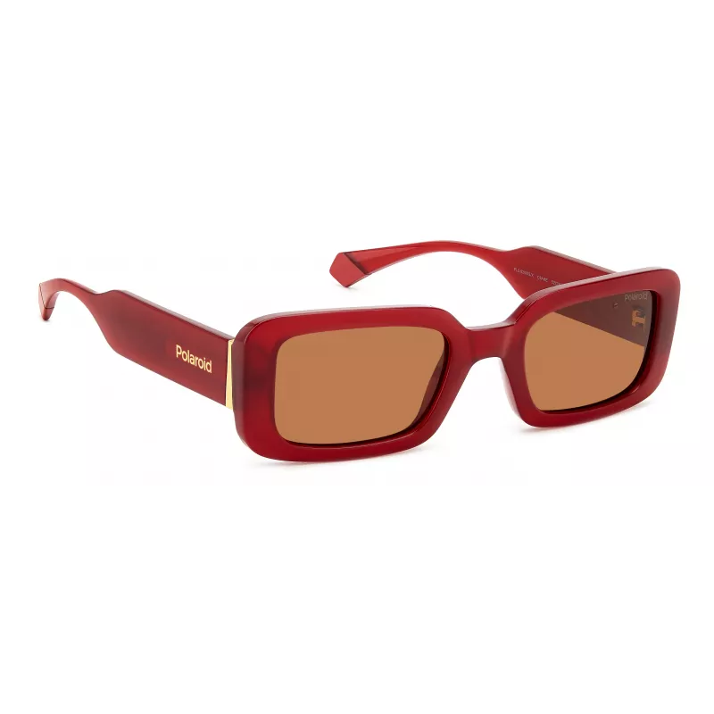 POLAROID PLD6208SXC9AF Damen Polarisierte Sonnenbrille - Schwarzer Rahmen Graue Gläser 52mm