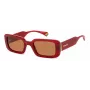 POLAROID PLD6208SXC9AF Damen Polarisierte Sonnenbrille - Schwarzer Rahmen Graue Gläser 52mm