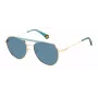 Polaroid PLD6211SXPEF Unisex-Sonnenbrille - Brauner Havana-Rahmen, braune polarisierte Gläser, 57 mm
