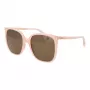 Polaroid PLD6218S5635J Damen eckige Sonnenbrille - Havanna Brauner Acetatrahmen mit braunen polarisierten Gläsern - 56 mm