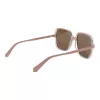 Polaroid PLD6219/S Damen Rechteck-Sonnenbrille, Havanna/Braun, 56 mm