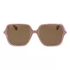 Polaroid PLD6219/S Damen Rechteck-Sonnenbrille, Havanna/Braun, 56 mm