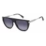Polaroid PLD6221SX807 Damen-Sonnenbrille, Havanna-Acetatrahmen, braune polarisierte Gläser, 57 mm