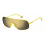 Polaroid PLD6222S40G Unisex Sonnenbrille - Havanna Braun Schildpatt Rahmen, Braune Polarisierte Gläser, Eckige Form