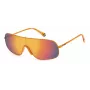 POLAROID PLD6222SL7Q Unisex Sonnenbrille - Havana Rahmen, Grüne Polarisierte Gläser, 57 mm