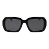 Polaroid PLD6223SX5480 Unisex Rechteckige Sonnenbrille Havana 54 mm