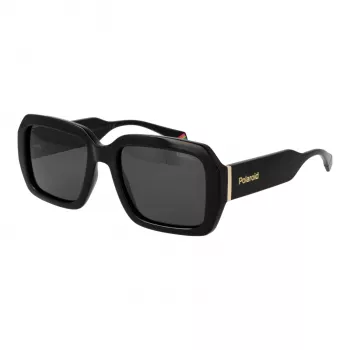 Polaroid PLD6223SX5480 Unisex Rechteckige Sonnenbrille Havana 54 mm