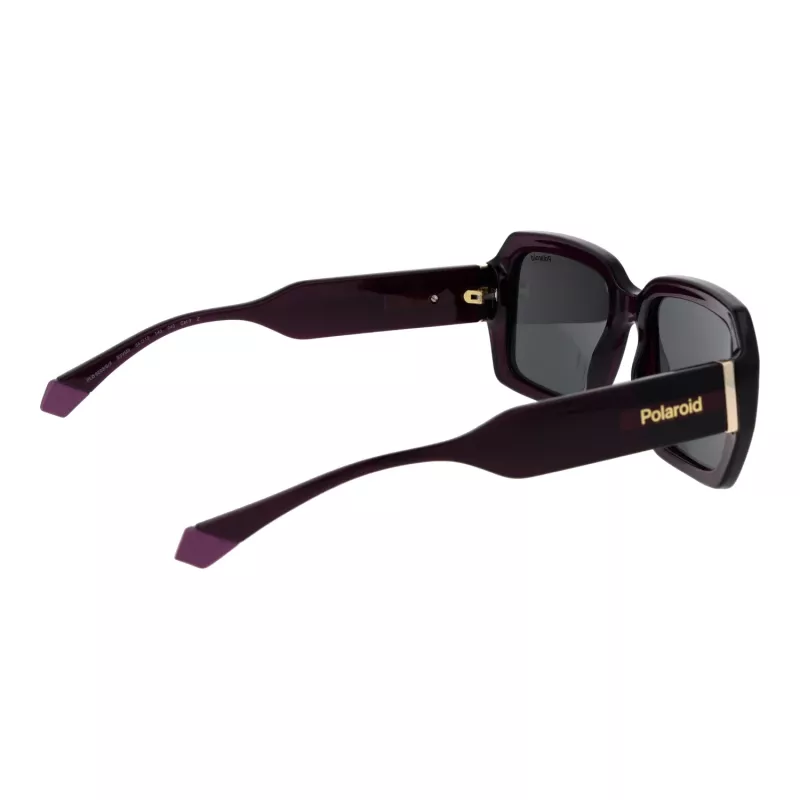 POLAROID PLD6223SX54B3 Unisex Rechteck-Sonnenbrille - Havana Braun - 54/19/140 mm