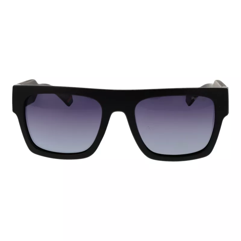 POLAROID PLD6224SX5400 Unisex Sonnenbrille Havana Square Frame Grau Polarisierte Linse 54/20/140 mm
