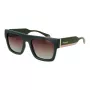 Polaroid PLD6224SX541E Unisex Rechteck-Sonnenbrille - Graue Gläser, Schwarz/Grauer Rahmen