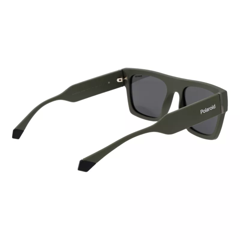 POLAROID PLD6224SX543Y Unisex Rechteck-Sonnenbrille Havana Grün 54mm