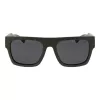 POLAROID PLD6224SX543Y Unisex Rechteck-Sonnenbrille Havana Grün 54mm
