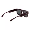 Polaroid PLD6224SX54LH Unisex-Sonnenbrille - Schwarzer Rahmen, graue Gläser, 54 mm