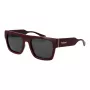 Polaroid PLD6224SX54LH Unisex-Sonnenbrille - Schwarzer Rahmen, graue Gläser, 54 mm