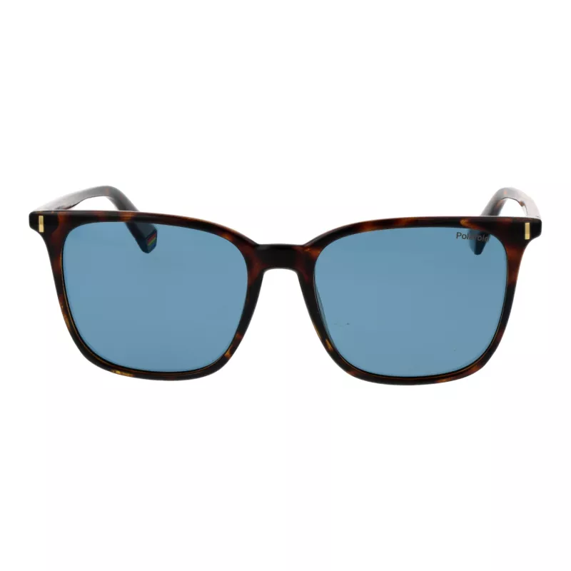 POLAROID PLD6226S54086 Damen-Sonnenbrille Havana Braun Rechteckig Polarisiert 54mm