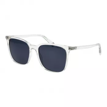 Polaroid PLD6226S54900 Damen-Rechteck-Sonnenbrille - Schwarz/Grau