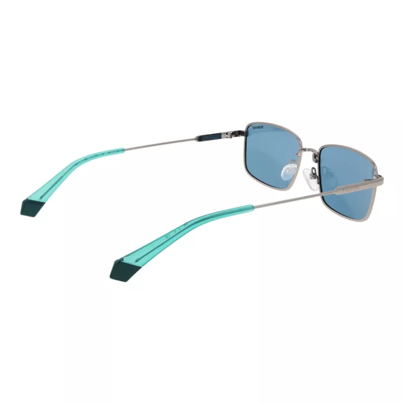 Polaroid PLD6227SX566L Unisex Sonnenbrille Havana Square Frame Grüne Polarisierte Linse 56mm