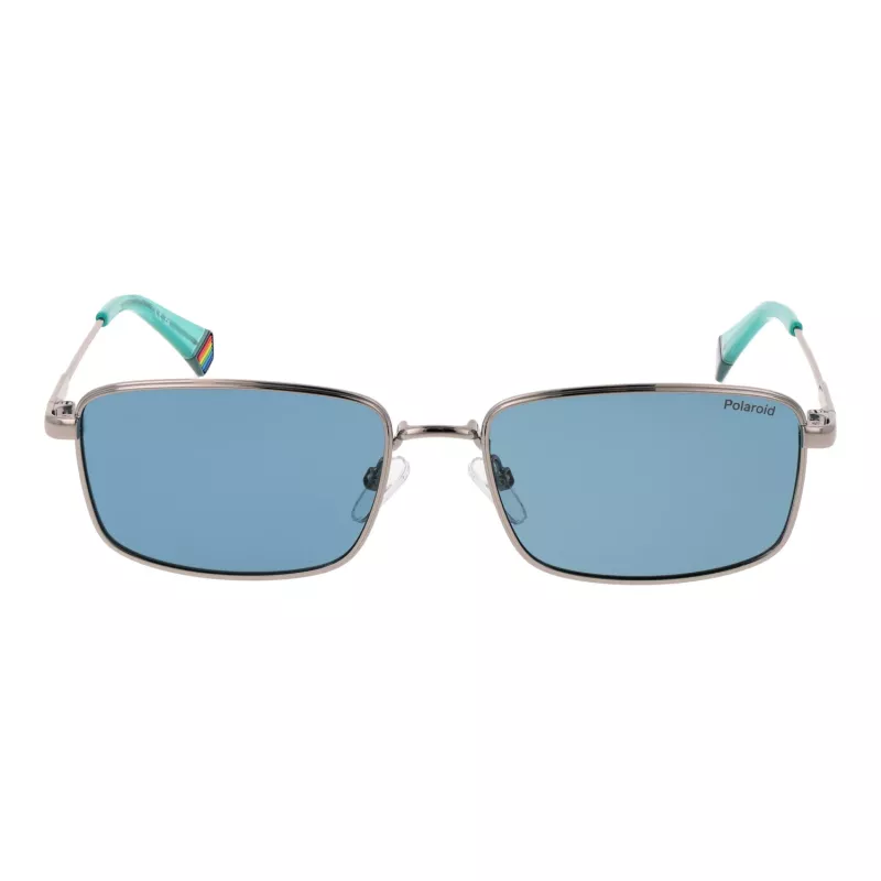 Polaroid PLD6227SX566L Unisex Sonnenbrille Havana Square Frame Grüne Polarisierte Linse 56mm