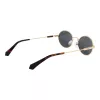 Polaroid PLD6228SX5300 Unisex Sonnenbrille - Schwarzer Rahmen Graue Gläser 53mm