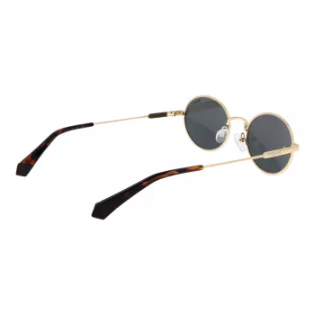 Polaroid PLD6228SX5300 Unisex Sonnenbrille - Schwarzer Rahmen Graue Gläser 53mm