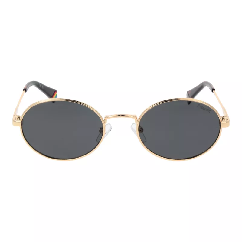 Polaroid PLD6228SX5300 Unisex Sonnenbrille - Schwarzer Rahmen Graue Gläser 53mm